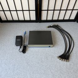 Sennheiser ASA 1 Active Antenna Splitter Kit with NT 1-1 Power Supply and 6 BNC Cables - Excellent Condition!