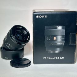 Sony FE 35mm F1.4 GM Lens