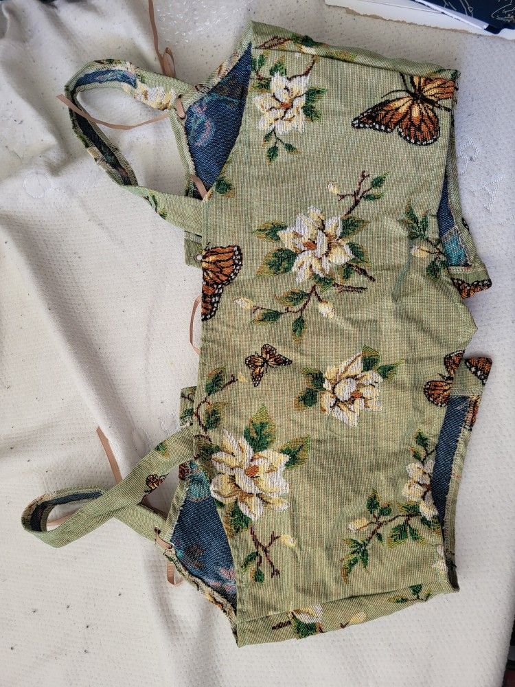 Green Butterfly Corset