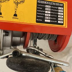 Electric Hoist Motor. New.