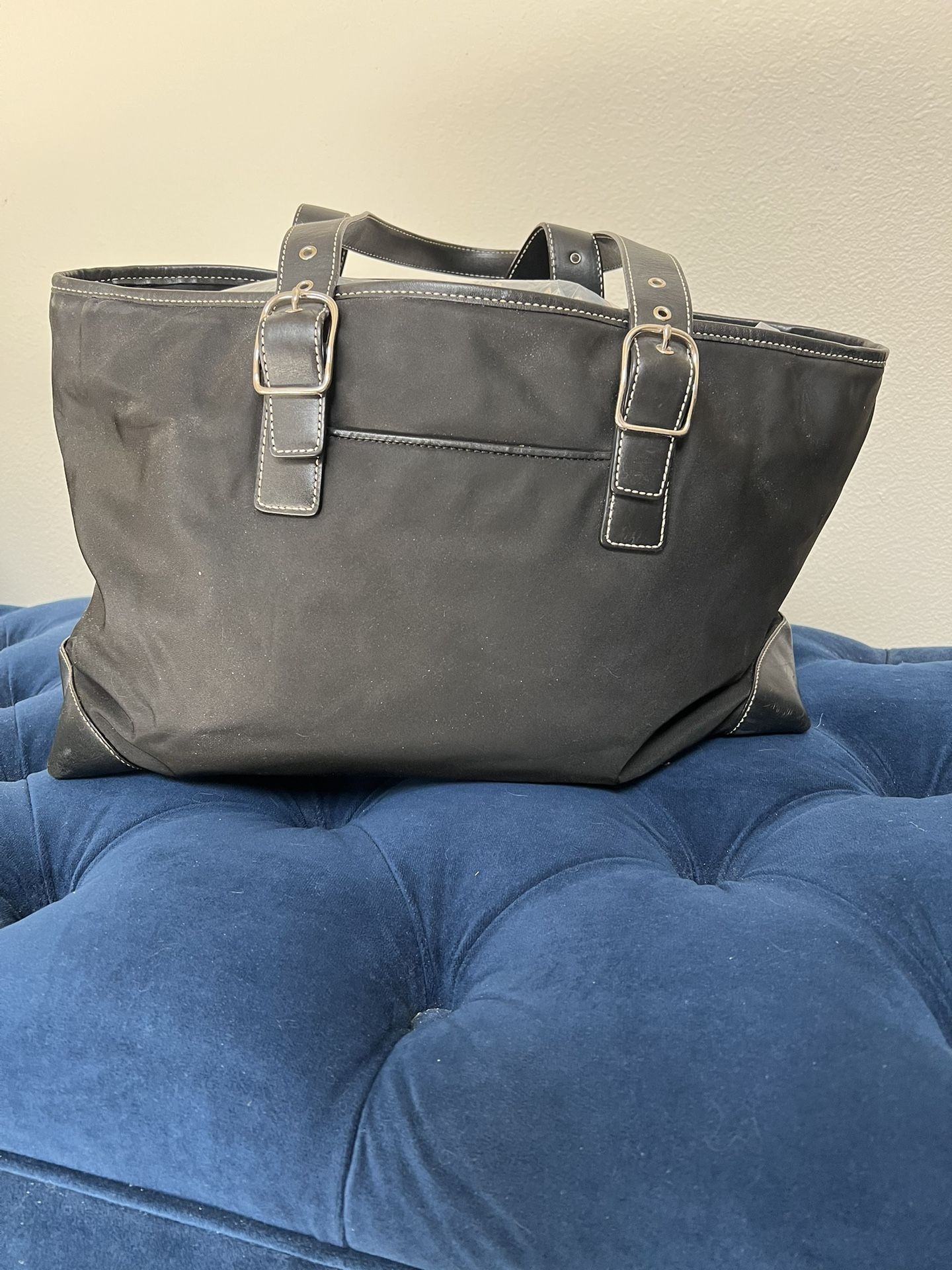 Coach Black Large Tote Bag/diaper