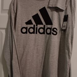 Mens Long Sleeve Adidas Shirt