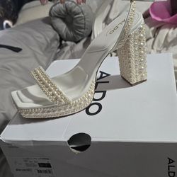 Aldo Lulu Pearl Heels
