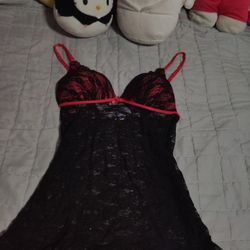 Pink cute lingerie top