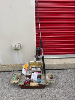 SPINNING CARDINAL 157 AND FISHING TACKLE
