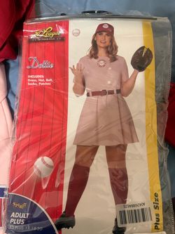 Rockford Peaches Plus Size Costume