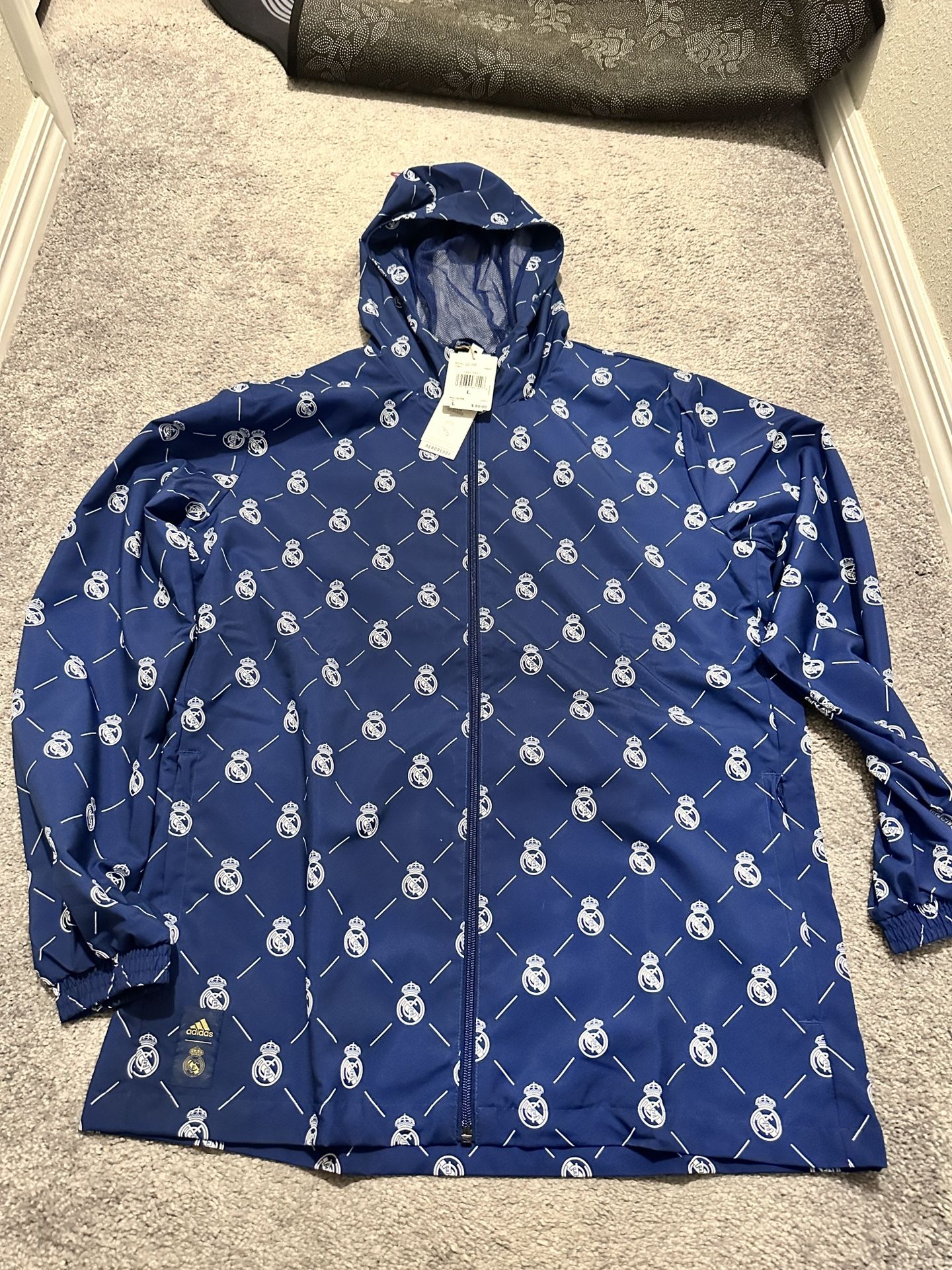 Adidas Real Madrid Woven Jacket