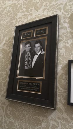 Elvis and Johnny Cash art, 20 OBO