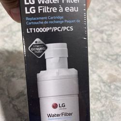 LG (Whirlpool) Refrigerator Water Filter #6, NIB, Model # LT1000PC / PCS / NFS