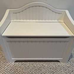 Pottery barn White Toy Chest