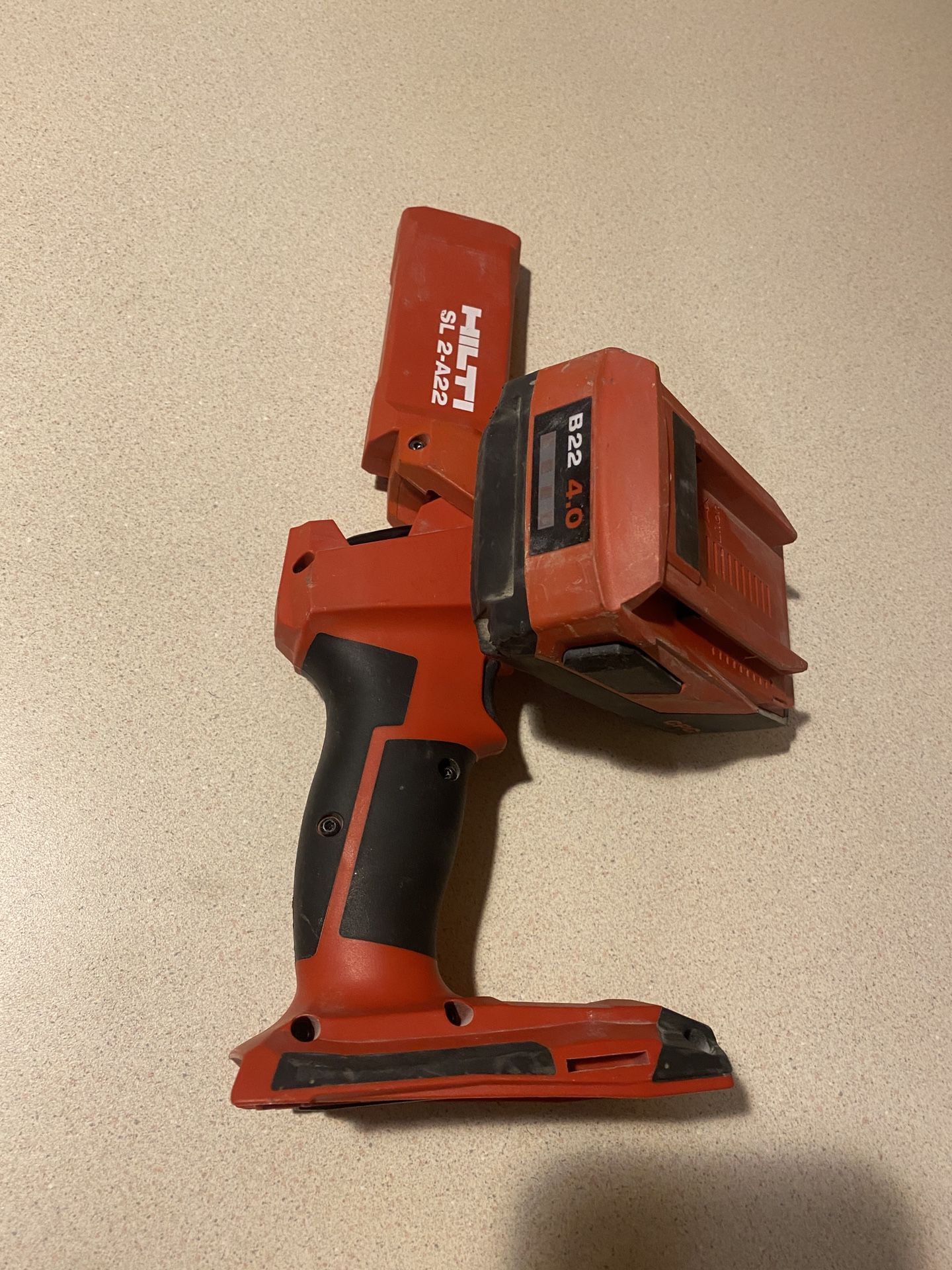 Hilti SL 2-A22 Flashlight & B22 4.0 Battery 