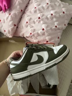 Olive Green Dunks WMN