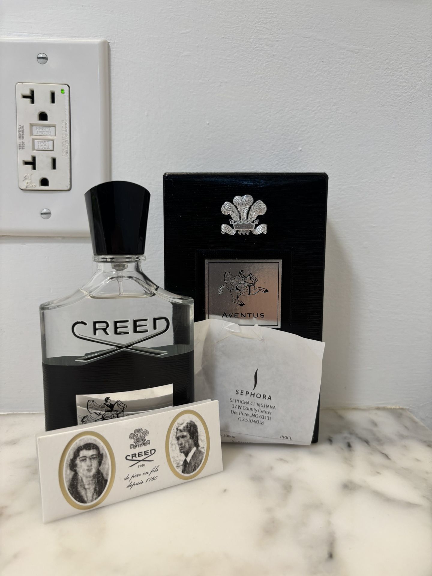 Creed Aventus 100ml 3.3oz Male Fragrance Retails At 510$
