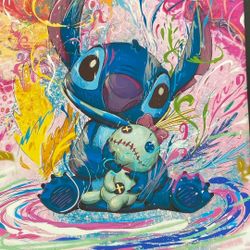 Lilo & Stitch Canvas Print