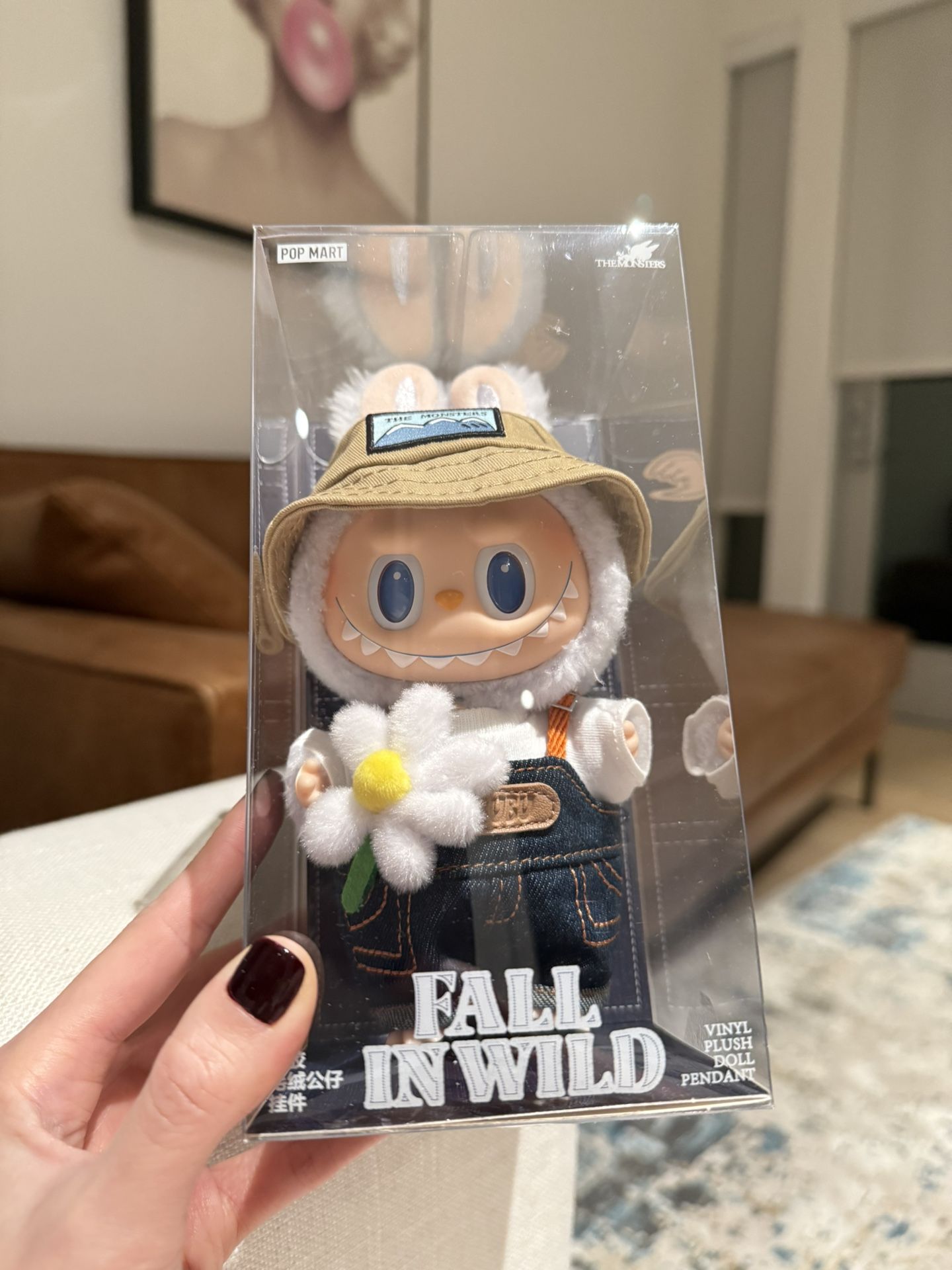 New, Sealed Fall In Wild Labubu Pendant