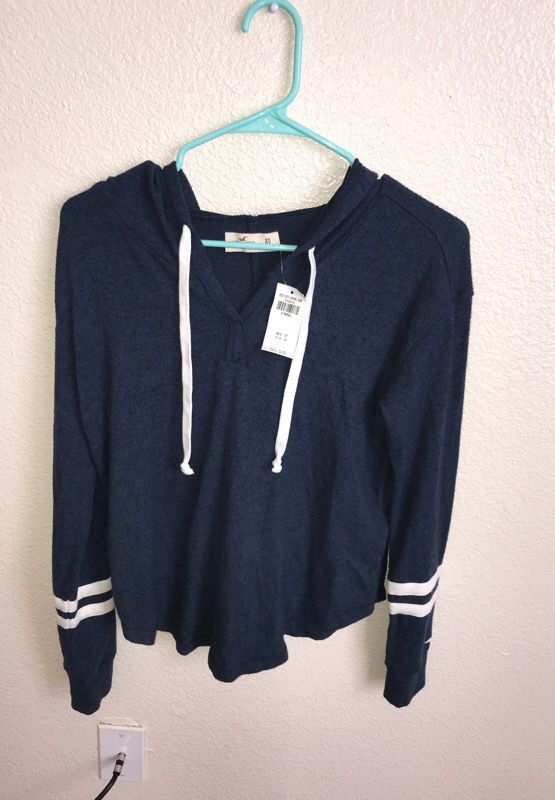 Blue hollister hoodie new