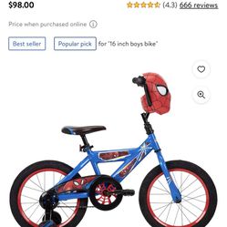 Kids bike - Spider Man
