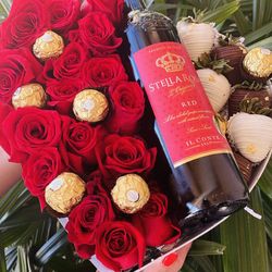 Heart flower arrangement