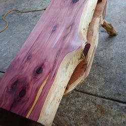 Cedar Slabs And Rustic Styles