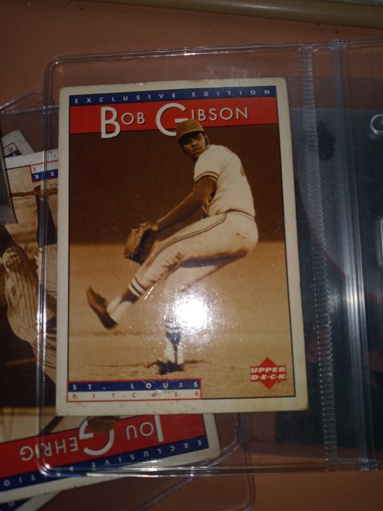 Bob Gibson Upper Deck