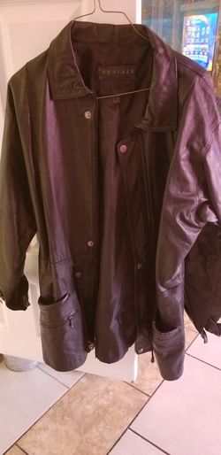 Leather jacket