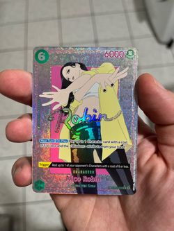 One Piece TCG Nico Robin SP Holo Card EB05-016