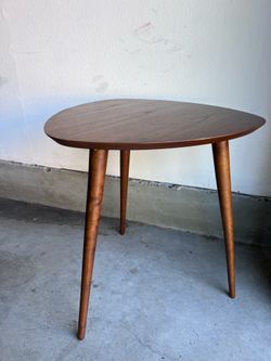 Wooden side table