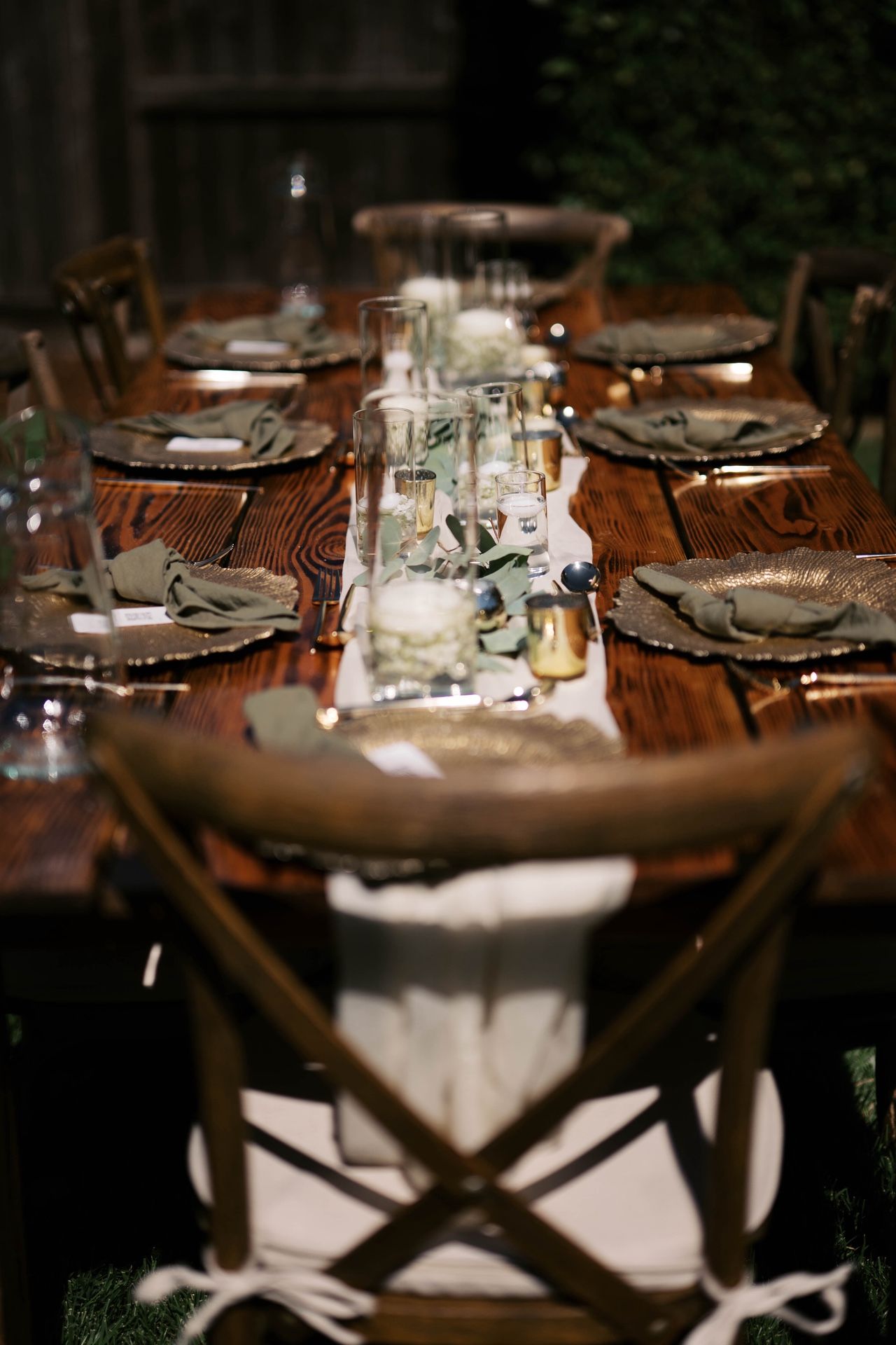 Ivory Cheesecloth Table Runners