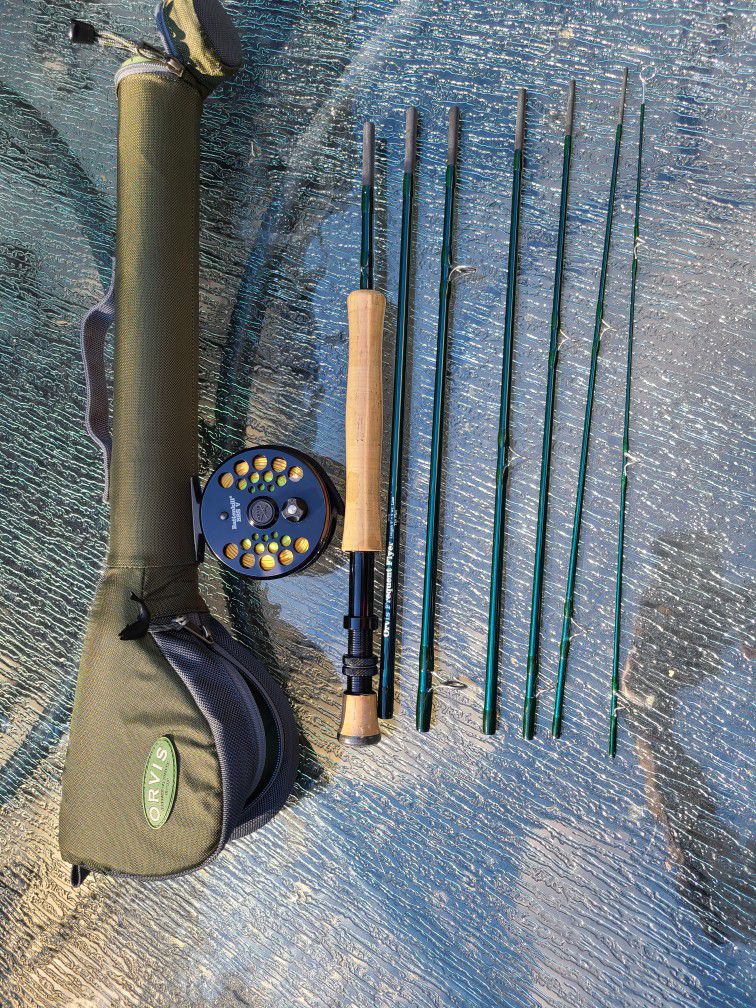 Orvis 9', 9wt Frequent Flyer Rod And Battenkill V Reel