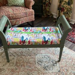Chinoiserie Bench