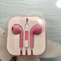 Pink EarPods 