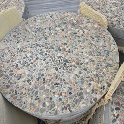 CEMENT STEPPING PAVERS ( 18" X 18") $25 EACH PIECE