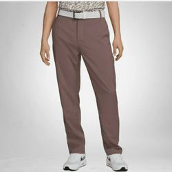 Nike Men's Dri-Fit Victory Standard Fit Plum Chino Golf Pants- 36x32