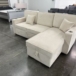 New Sofa With Storage