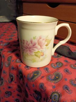 Staffordshire Fine Bone China Cup