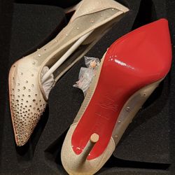 Christian Louboutin Heels Brand New With Box And Dust Cover 