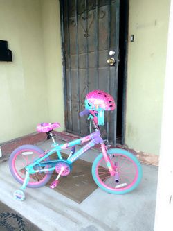 Girls bike 18" helmet