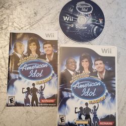 Wii Karaoke Revolution Presents: American Idol Encore video game