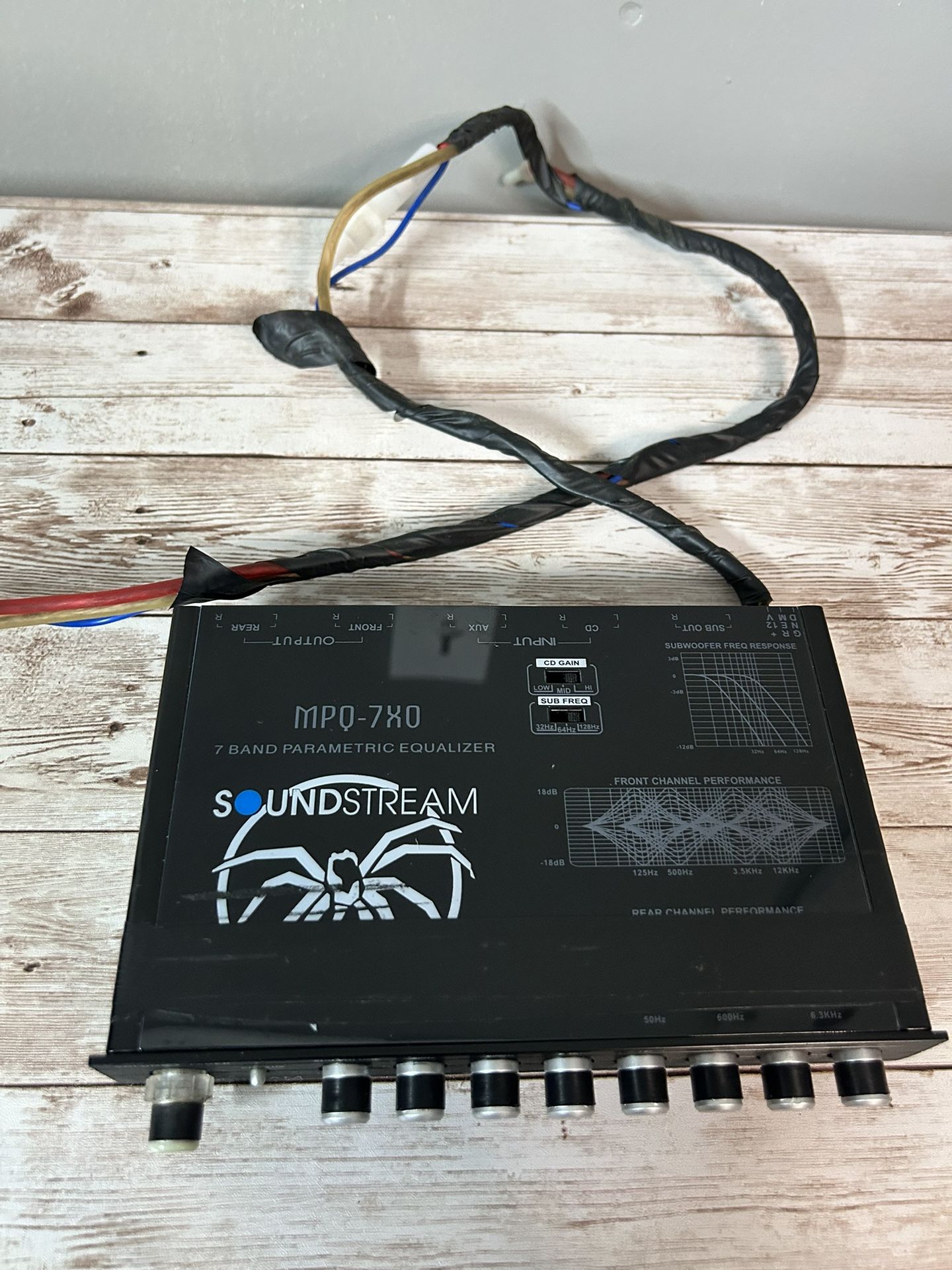 SOUNDSTREAM PARAMETRIC EQUALIZER EQ