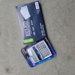 Back To School Calculator Notecards 