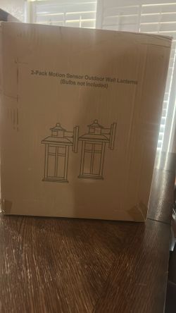 Motion Sensor Outdoor Wall Lanterns