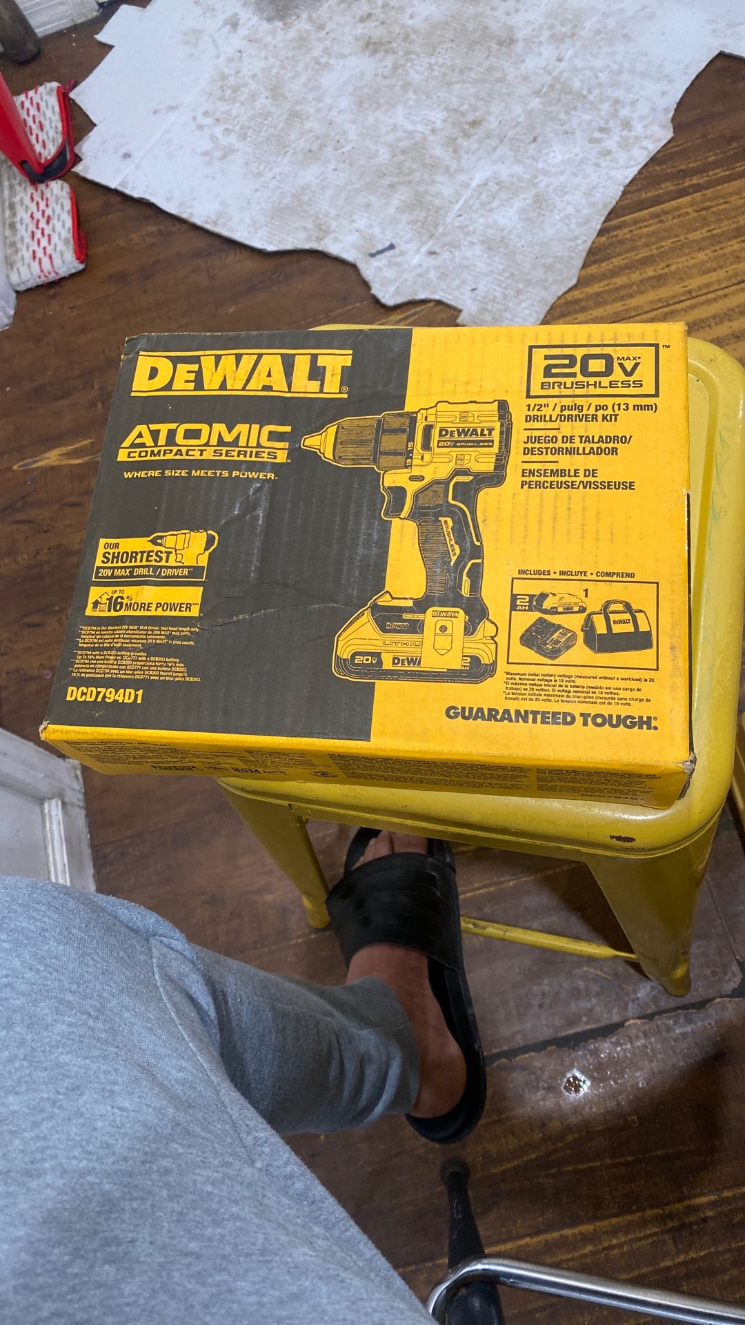 Dewalt Drill 105