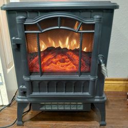 3D Electric Stove Heater 