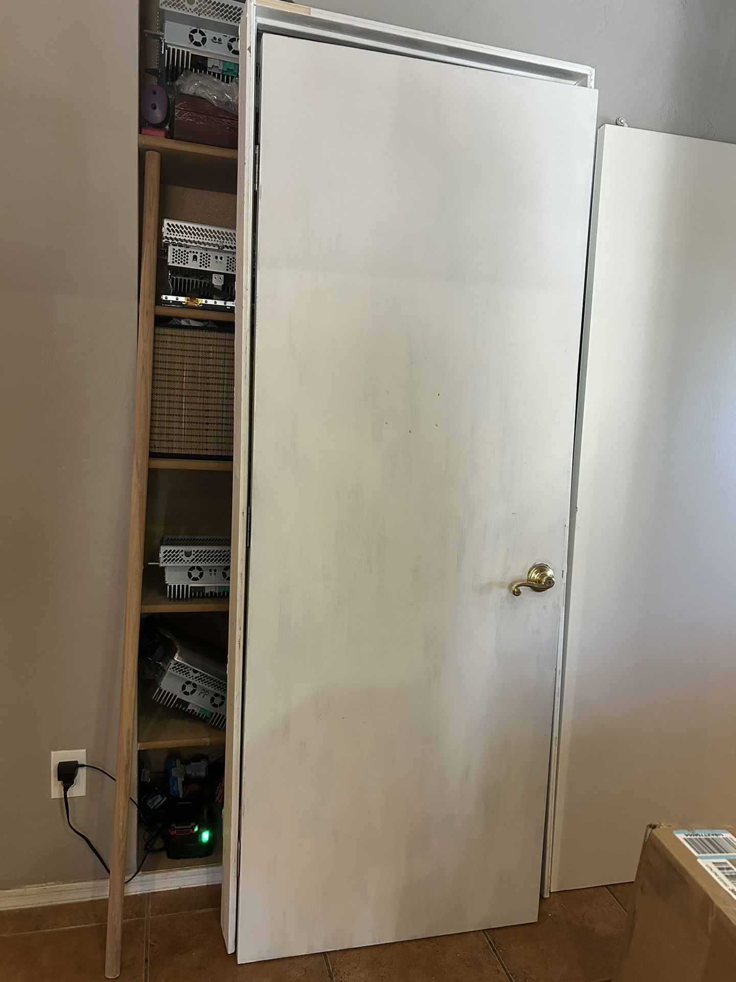 Left Hand Door with Frame