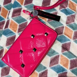 Hot Pink Studded Full Size Wallet 💕