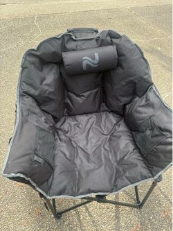 Extra large camping chair with cushions