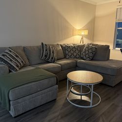 Sectional Sofa With Coffee Table
