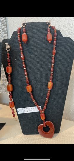 Handmade Gemstone Jewelry-Carmelian