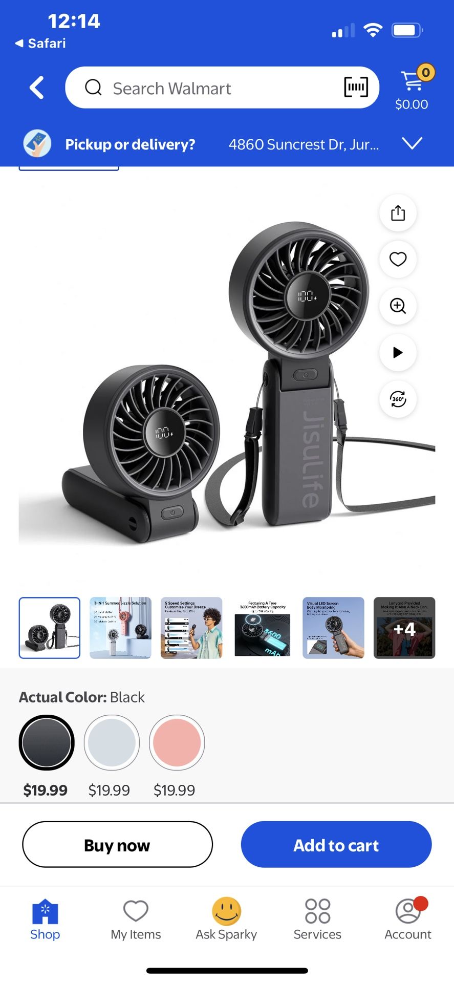 Portable Fan