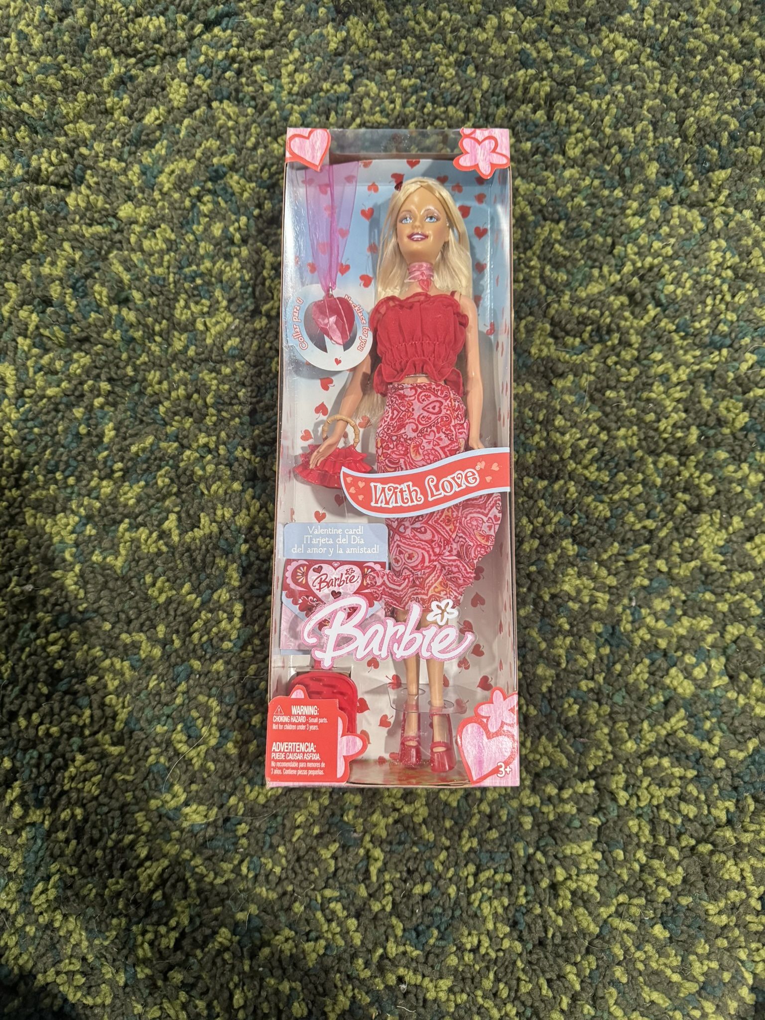 Vintage 2005 Fashion Fever Diva Drive Barbie With Love Valentine Doll  New
